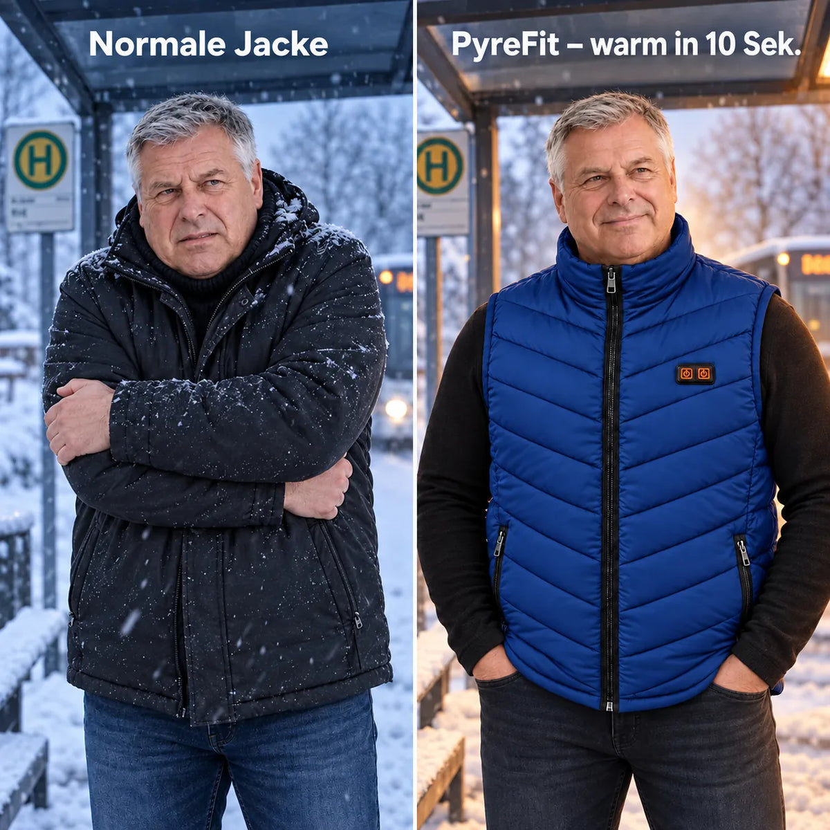 PyreFit Schattor en bleu – comparaison
