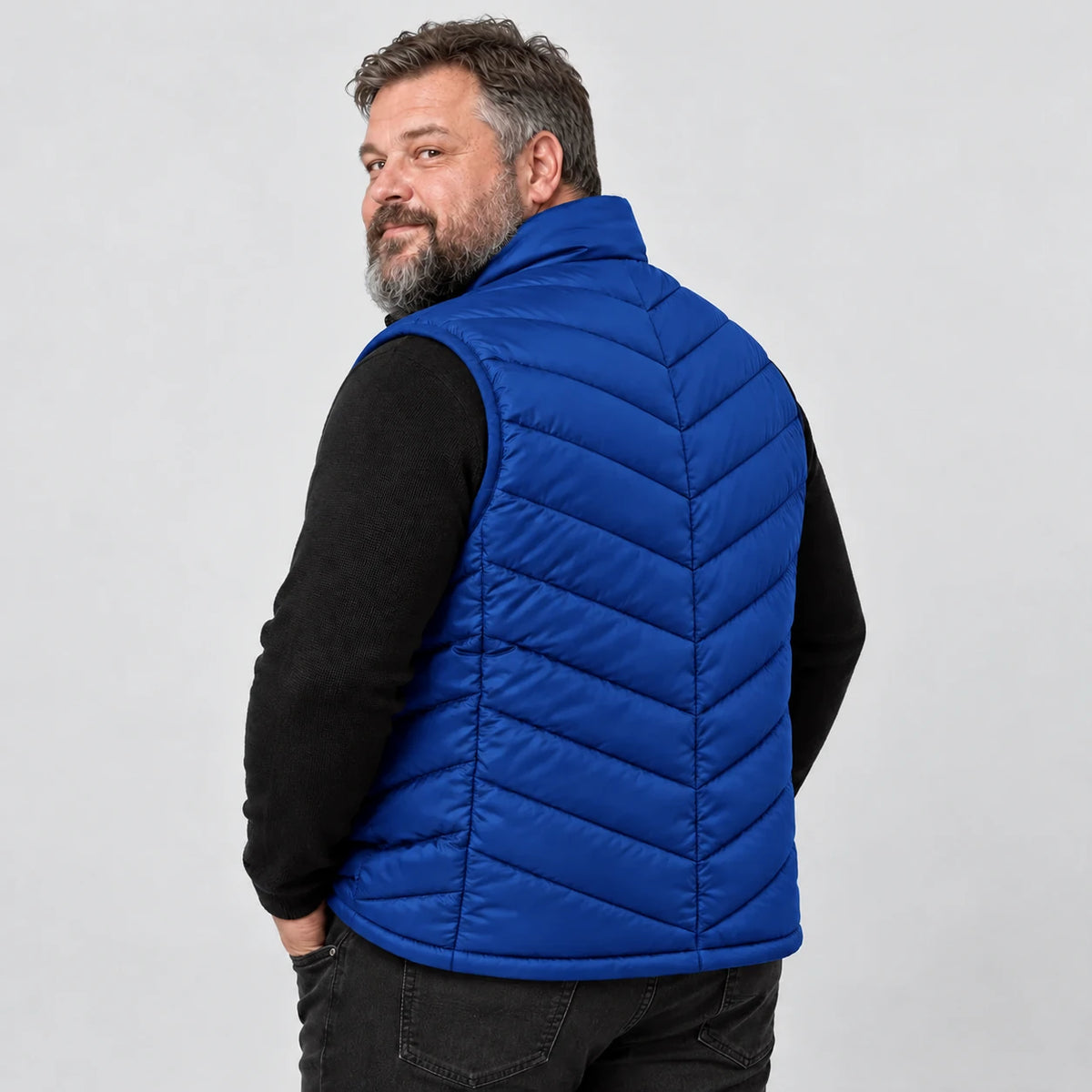 PyreFit Schattor en bleu – vue de dos