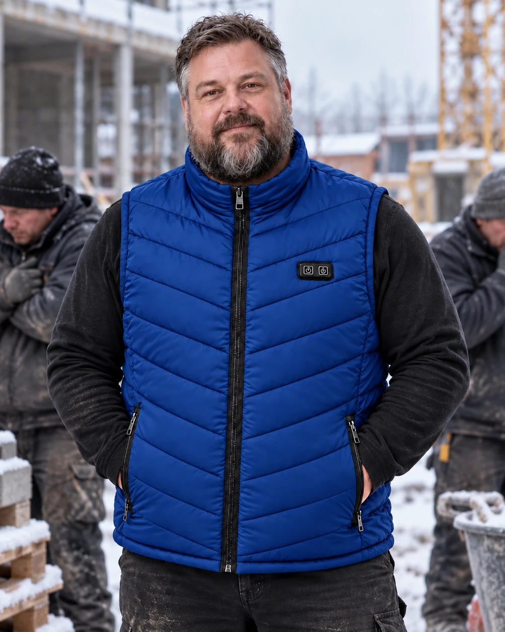 PyreFit Schattor en bleu – au quotidien en hiver