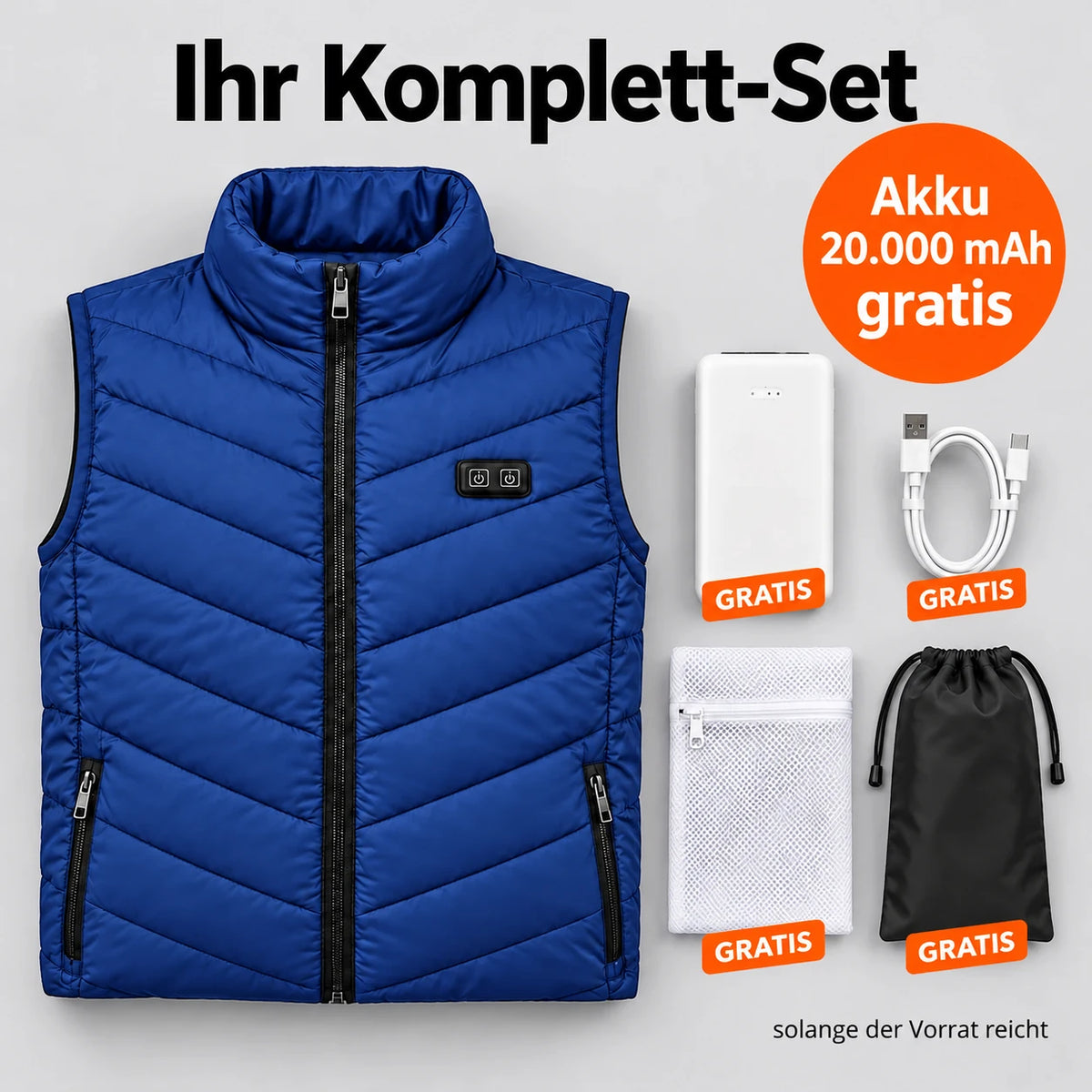 PyreFit Schattor en bleu – ensemble complet