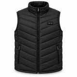 Veste chauffante sans manches unisexe grandes tailles PyreFit Schattor, vue du produit sans mannequin