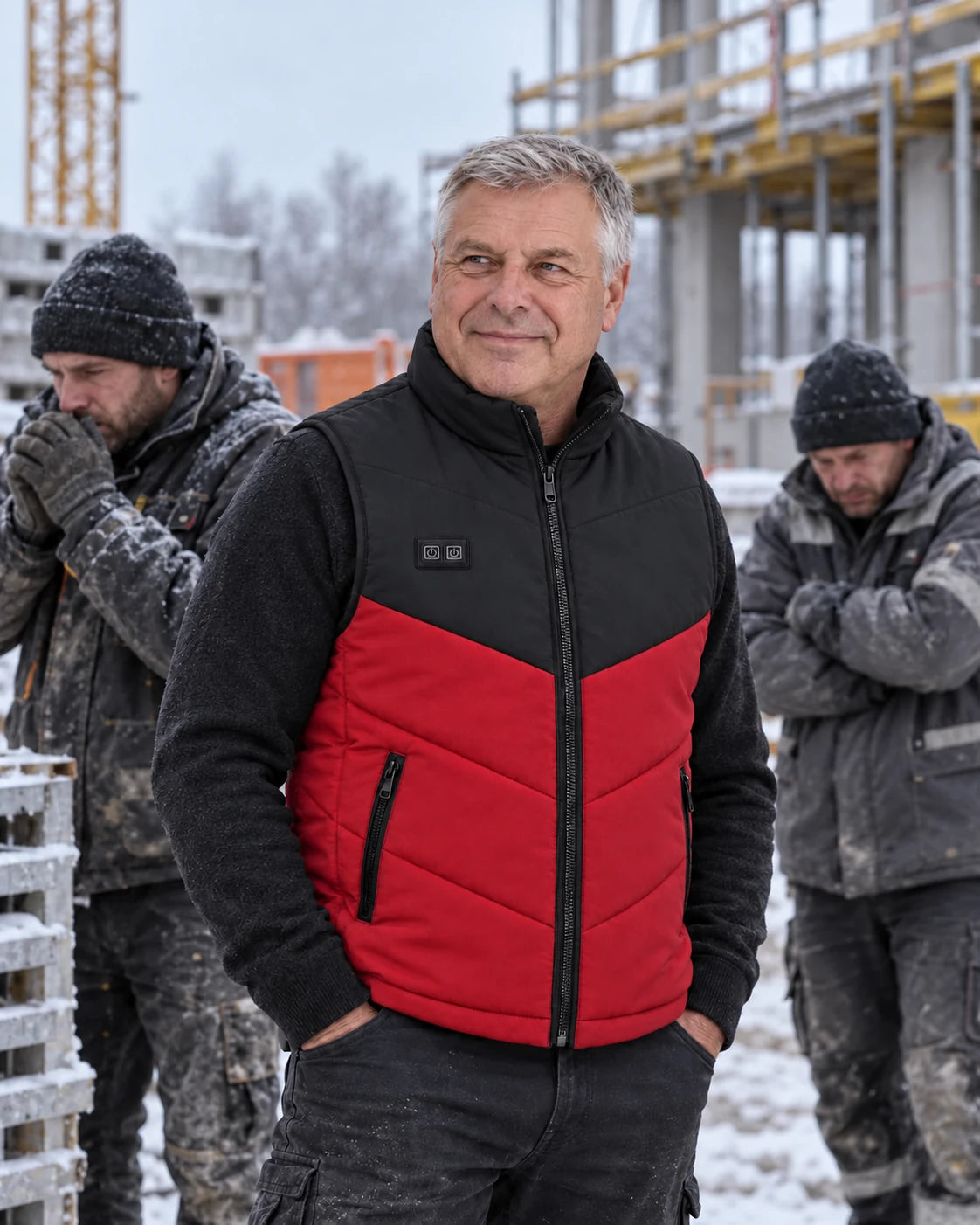 PyreFit Sherpor in red – everyday winter wear