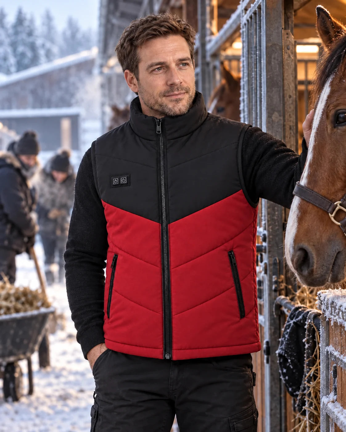 PyreFit Sherpor in red – everyday winter wear