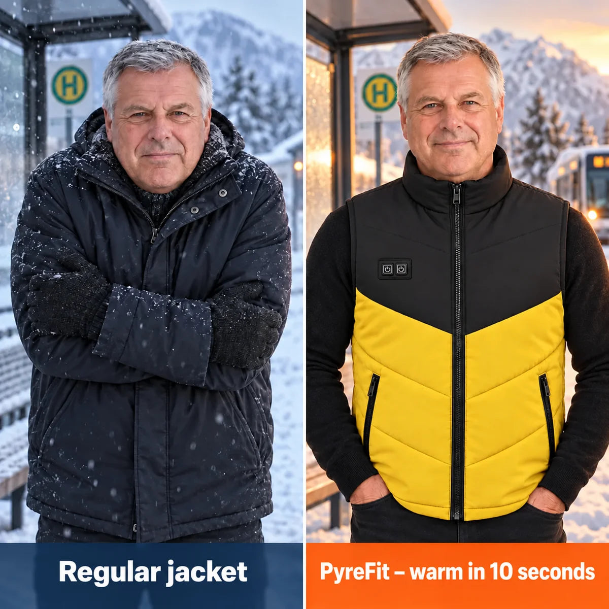 PyreFit Sherpor in yellow – comparison