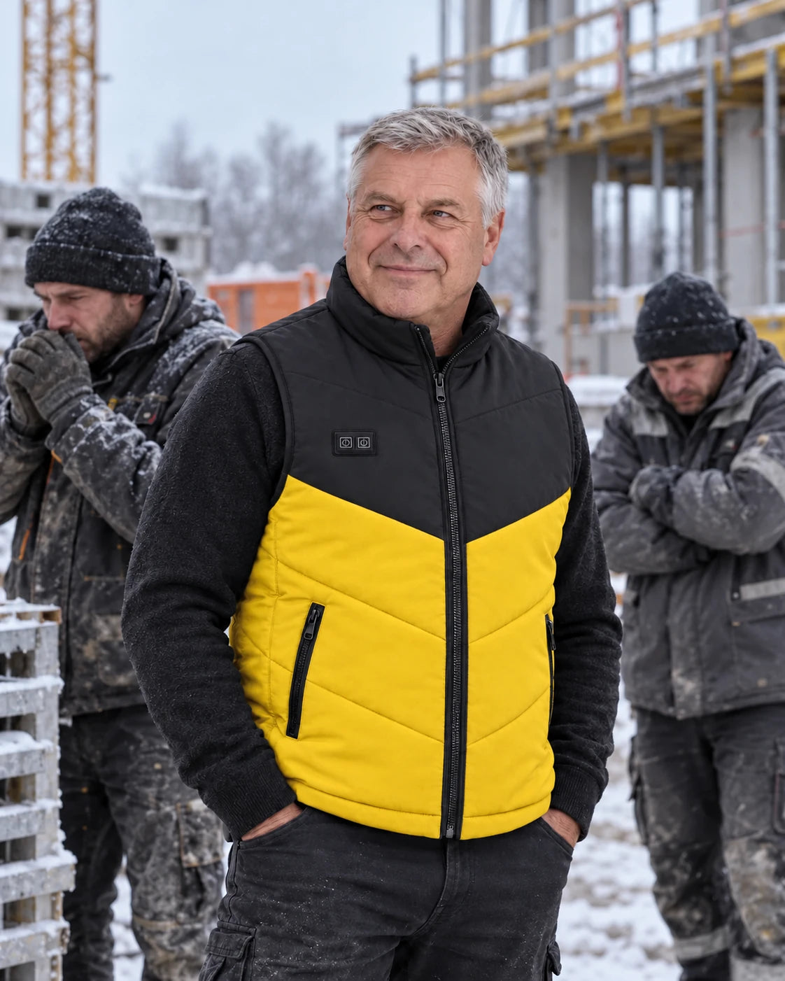 PyreFit Sherpor in yellow – everyday winter wear