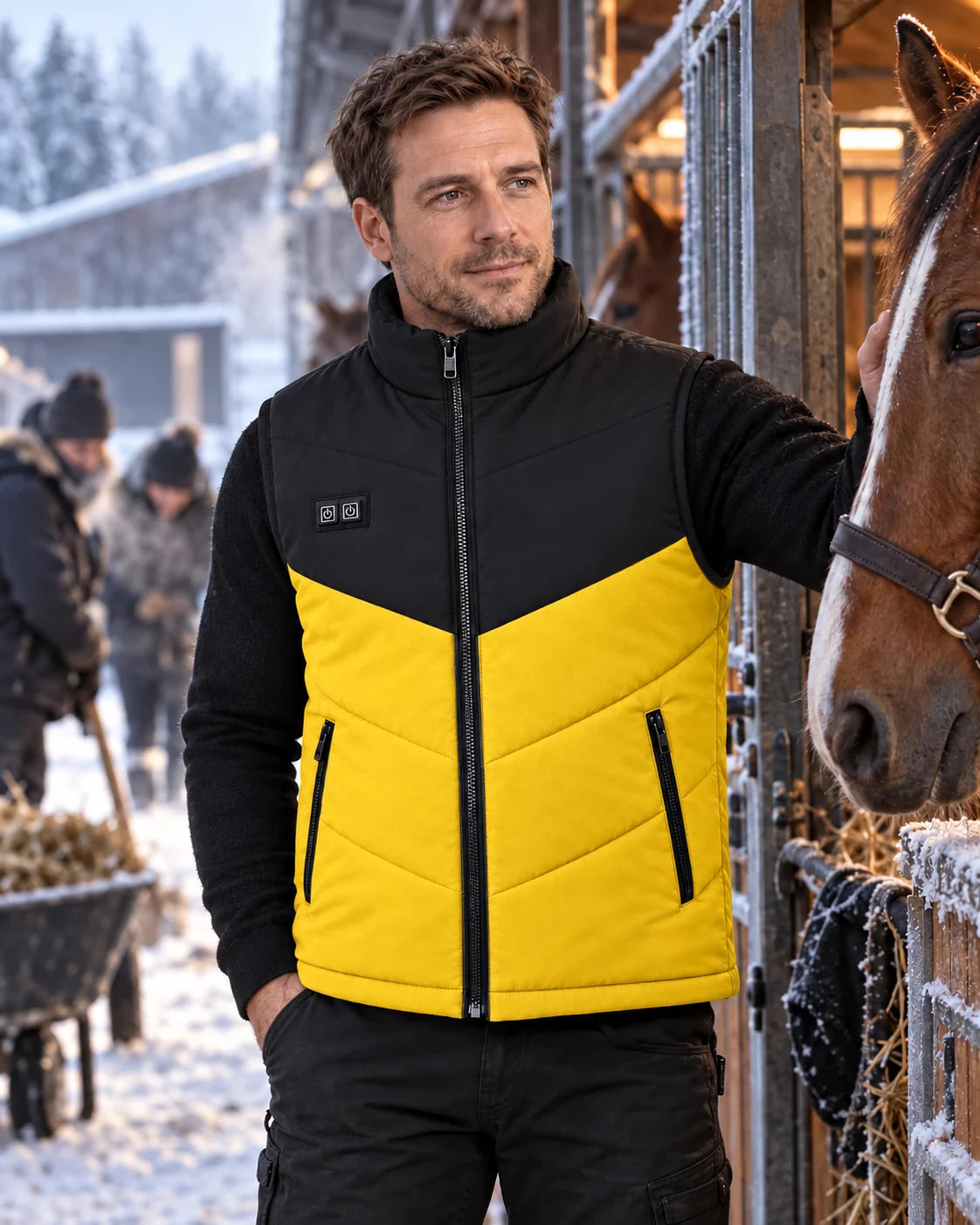 PyreFit Sherpor in yellow – everyday winter wear