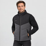 Men's heated vest PyreFit Sherpor, worn, front view