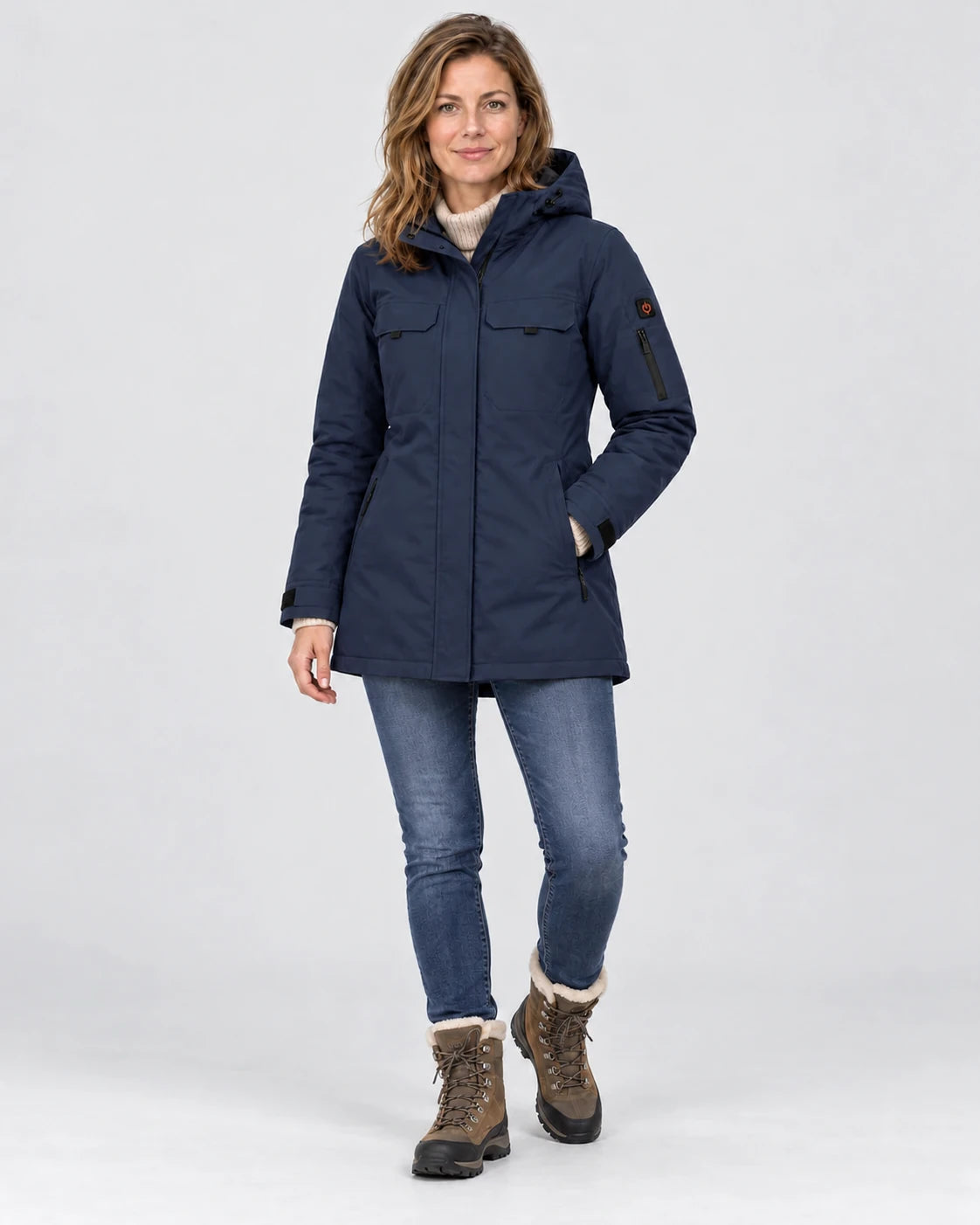 PyreFit Terrano en bleu marine – vue en pied