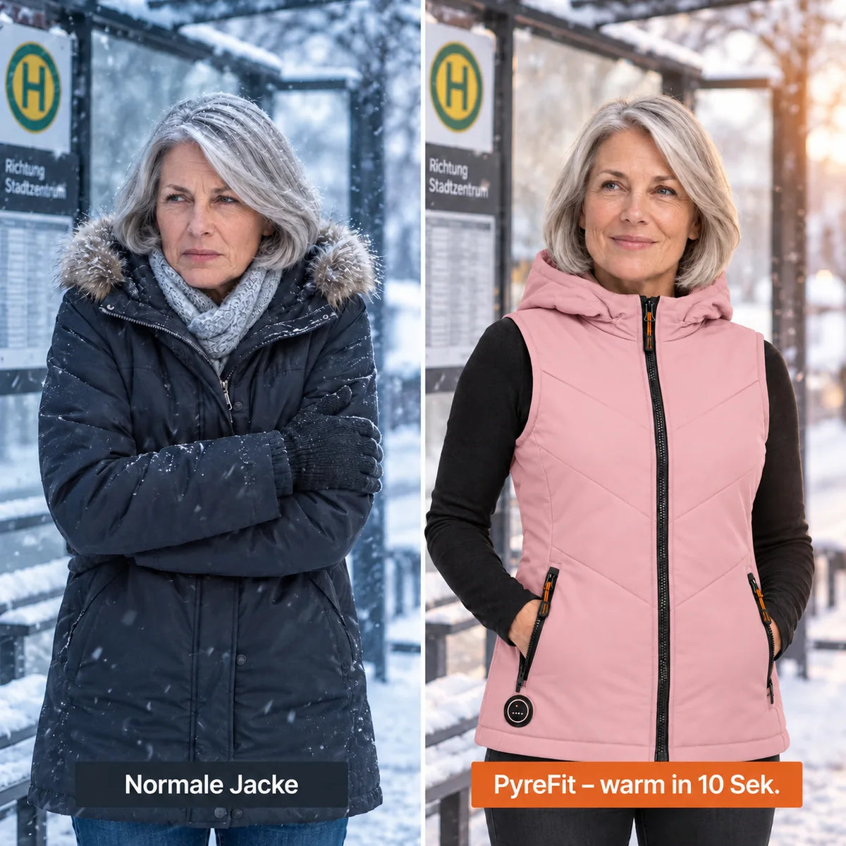PyreFit Transitor en rose – comparaison