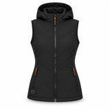 Women's heated hooded vest PyreFit Transitor, product view without model