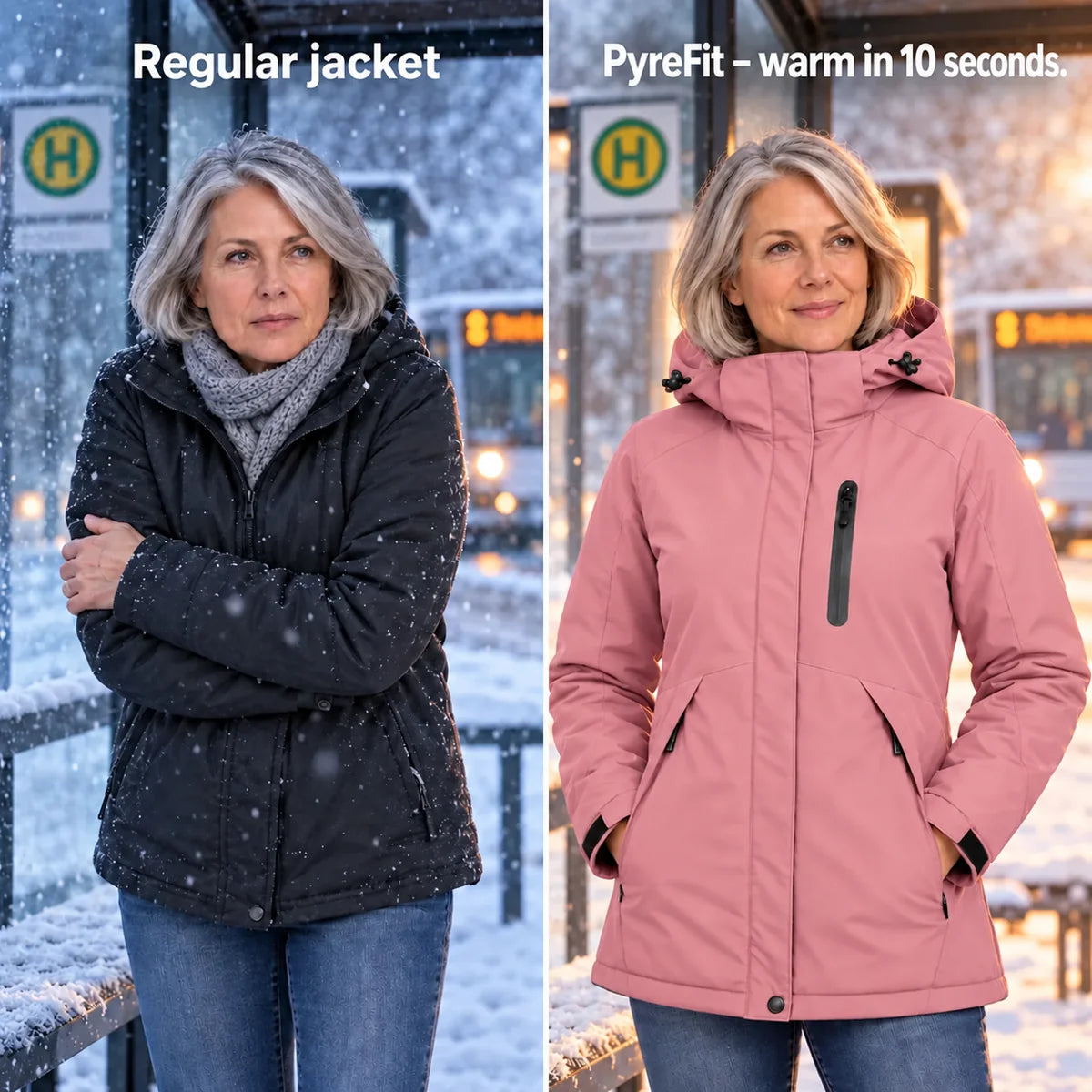 PyreFit Traverso in pink – comparison