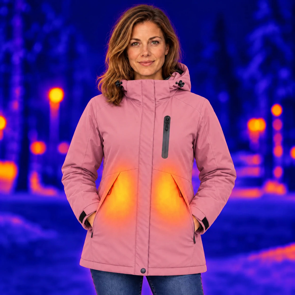 PyreFit Traverso in pink – warmth in winter