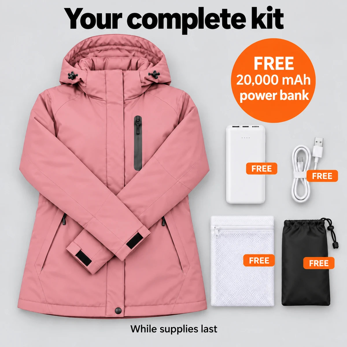 PyreFit Traverso in pink – Complete Set