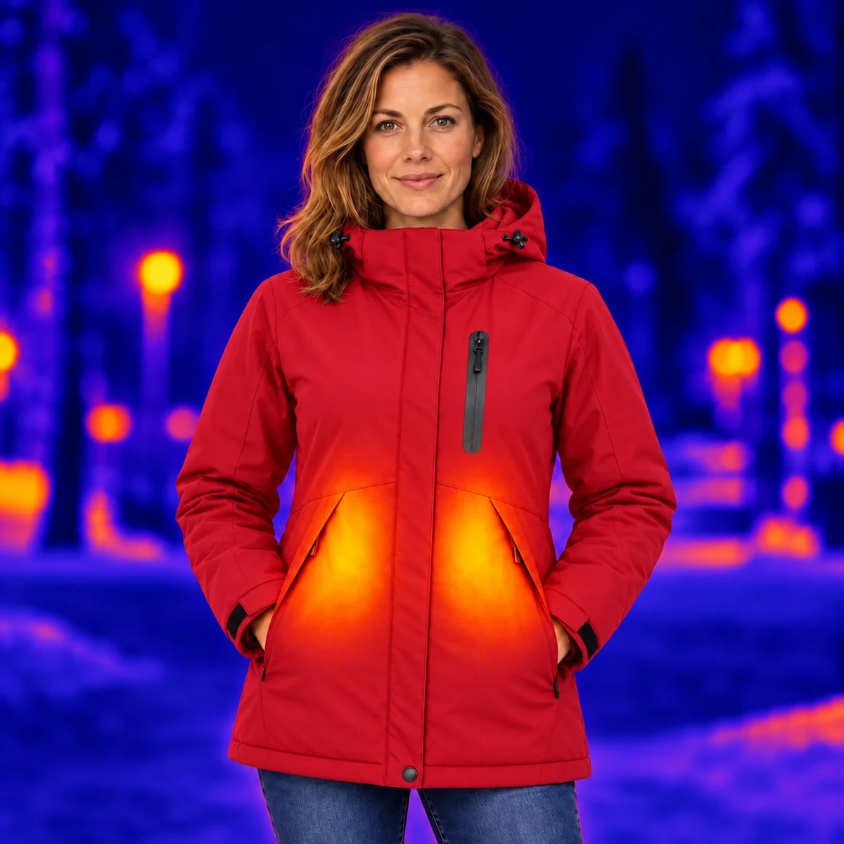 PyreFit Traverso in red – warmth in winter