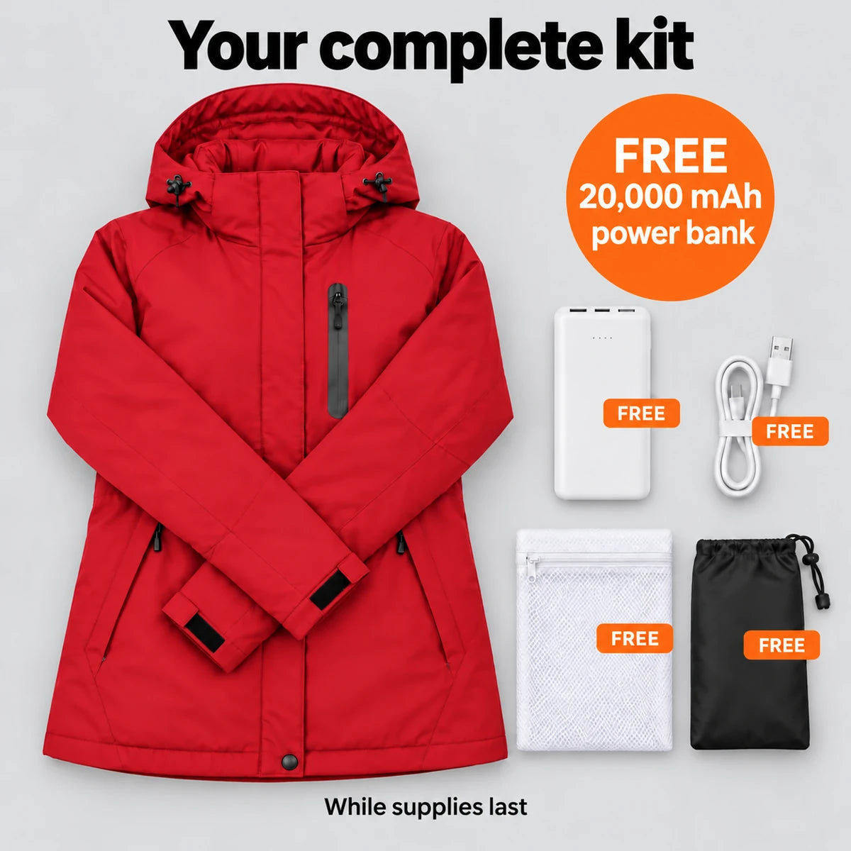 PyreFit Traverso in red – Complete Set