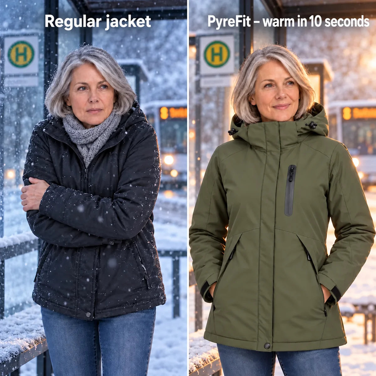 PyreFit Traverso in khaki – comparison