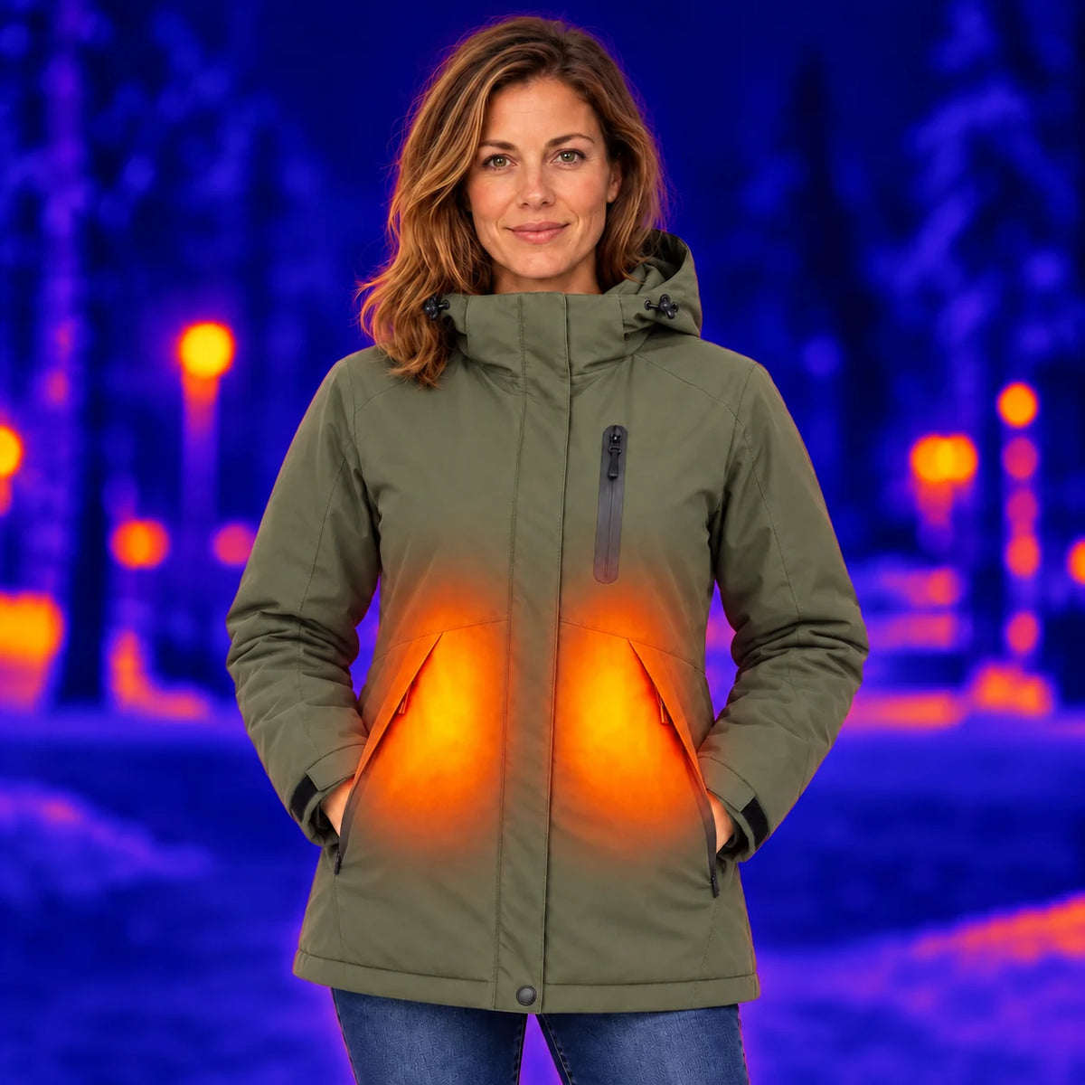 PyreFit Traverso in khaki – warmth in winter