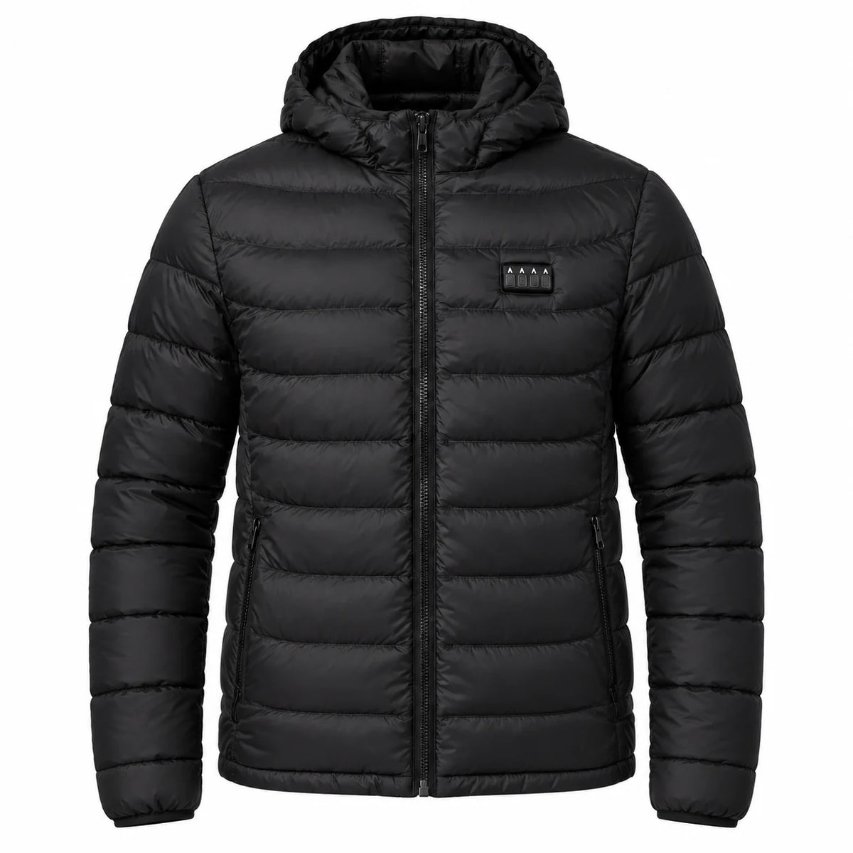 Heated puffer jacket by PyreFit, product view