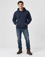 Men's heated hoodie PyreFit Zippa, full-length view