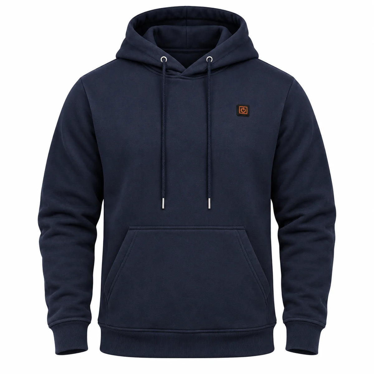 Men's heated hoodie PyreFit Zippa, product view without model