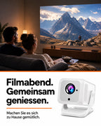 Mini projecteur – soirée cinéma. À savourer ensemble.