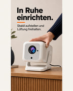 Mini projecteur – installez-le de façon stable et gardez les aérations dégagées