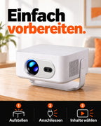 Mini projector – setup