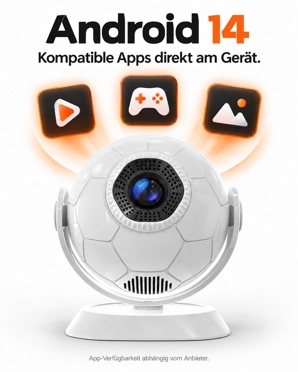 Mini projector – Android 14