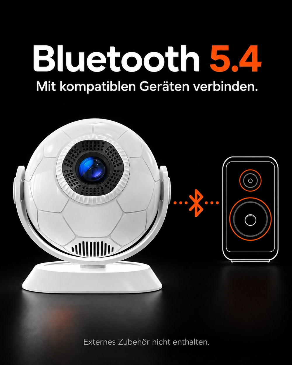 Mini projector – Bluetooth 5.4