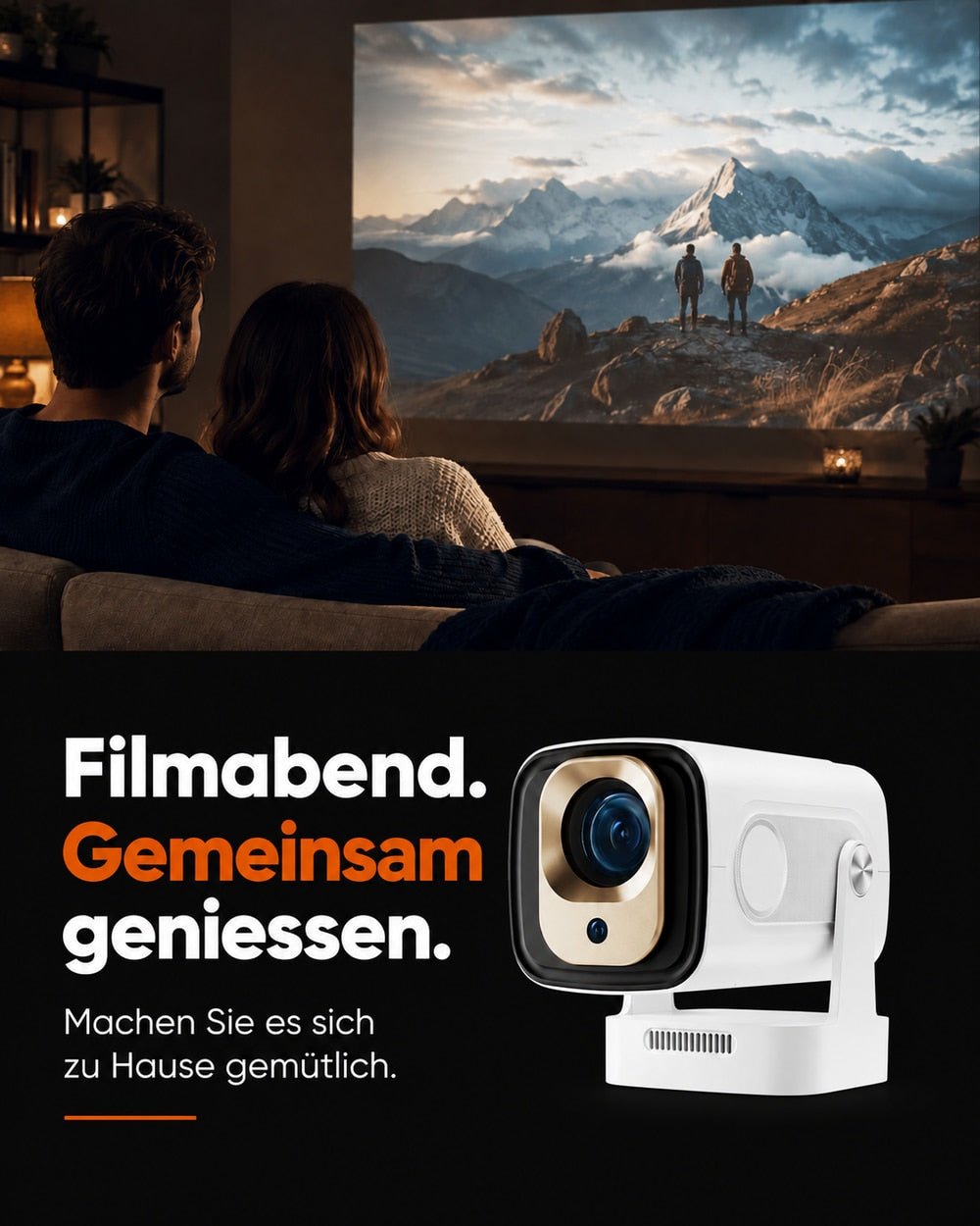 Mini projector – product view 2