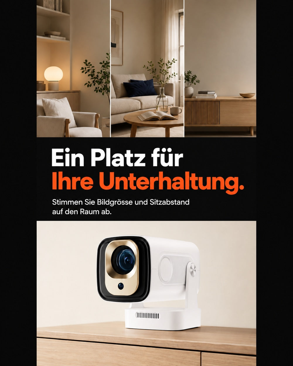 Mini projector – product view 6