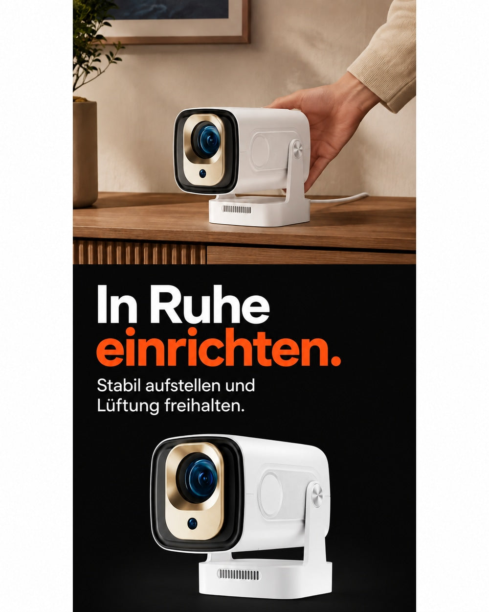 Mini projector – product view 9