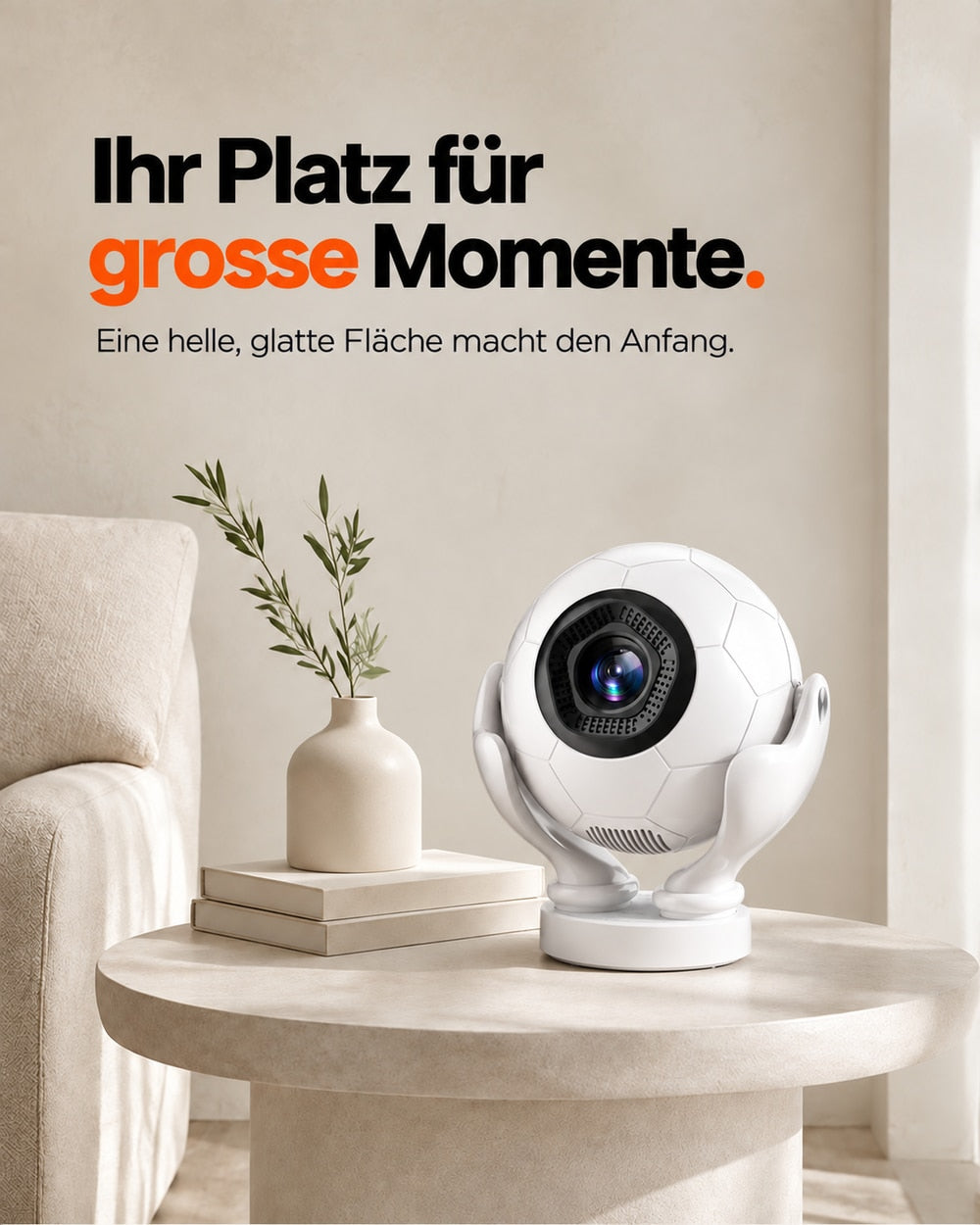 Mini projector – product view 3