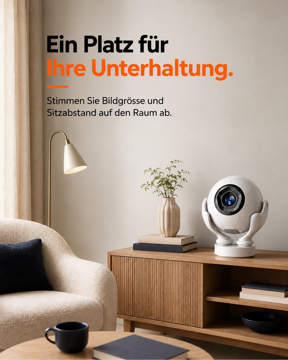 Mini projector – product view 6