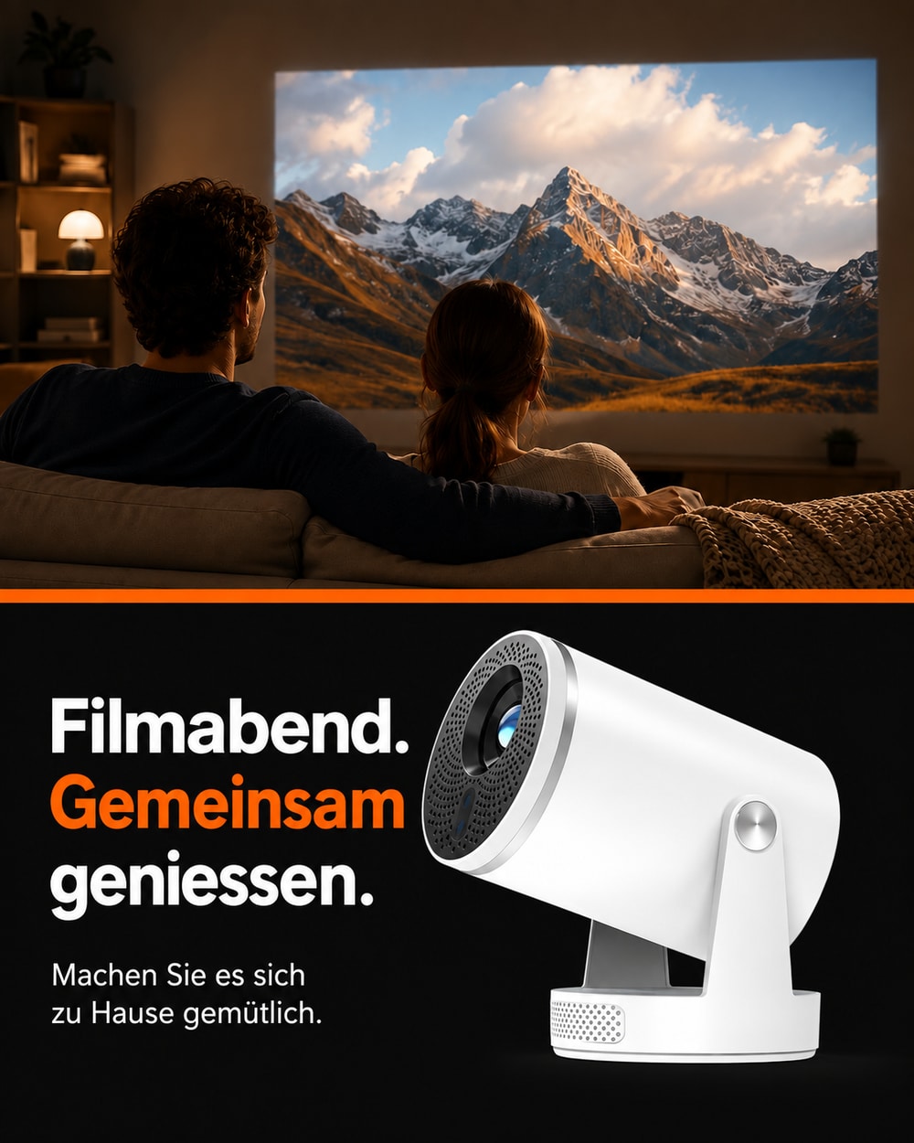 Mini projector – product view 2