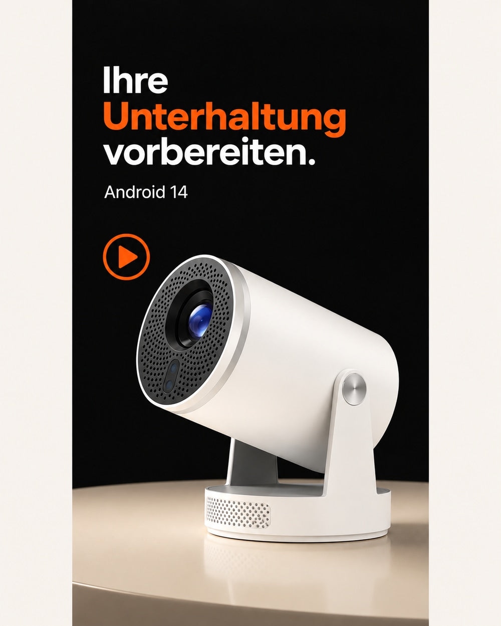 Mini projecteur – vue du produit 7