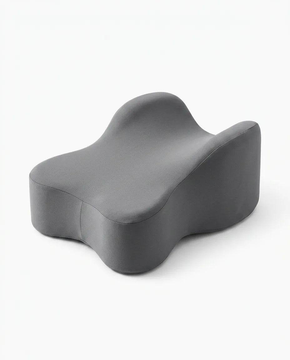 Memory foam knee pillow for side sleepers – keeps hips and spine aligned – product image 10