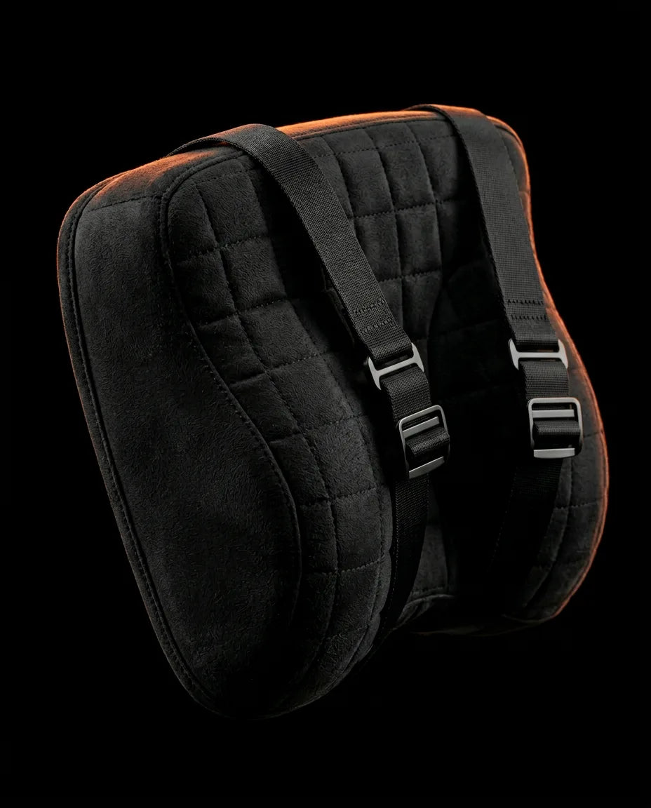 Travel pillow with all-round support and sleep mask – restful sleep on the go – product image 4