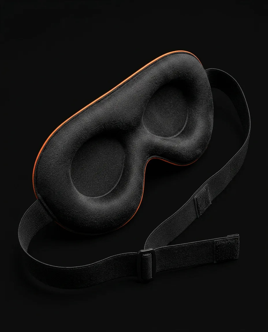 Travel pillow with all-round support and sleep mask – restful sleep on the go – product image 5