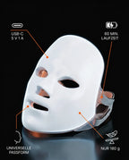 LED face mask for home use – multiple light modes for a calm evening skin care routine – product image 9