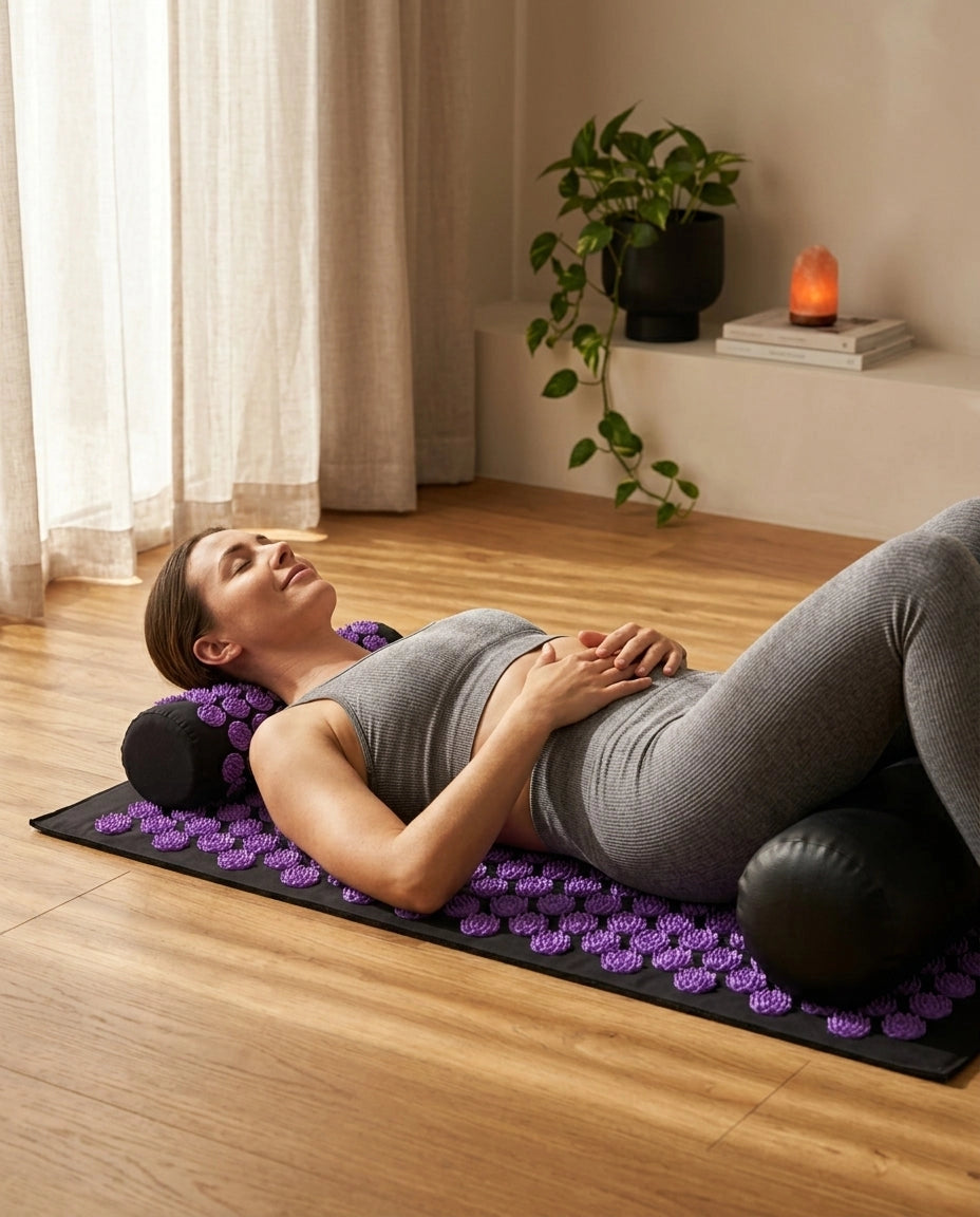 Tapis d'acupression avec ensemble coussin – image du produit 2