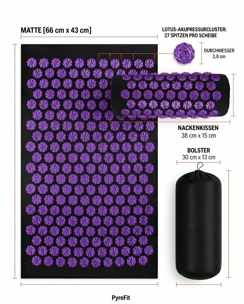 Tapis d'acupression avec ensemble coussin – image du produit 7