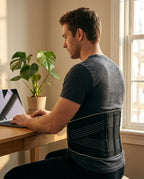 Ceinture dorsale à molette – soutien réglable du dos et de la taille au quotidien – image du produit 2