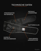 Ceinture dorsale à molette – soutien réglable du dos et de la taille au quotidien – image du produit 8