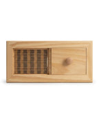 Wooden Sauna Air Vent – Adjustable Ventilation with Slider – product image 1