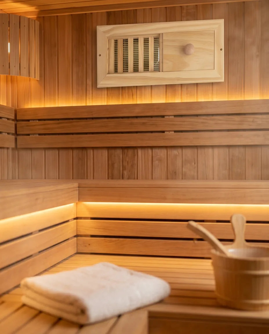 CONTROL HOW YOUR SAUNA BREATHES