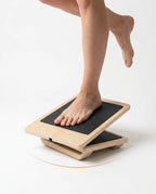 Planche d'équilibre en bois – renforcez vos chevilles et travaillez votre équilibre pour le sport et le quotidien – image du produit 9