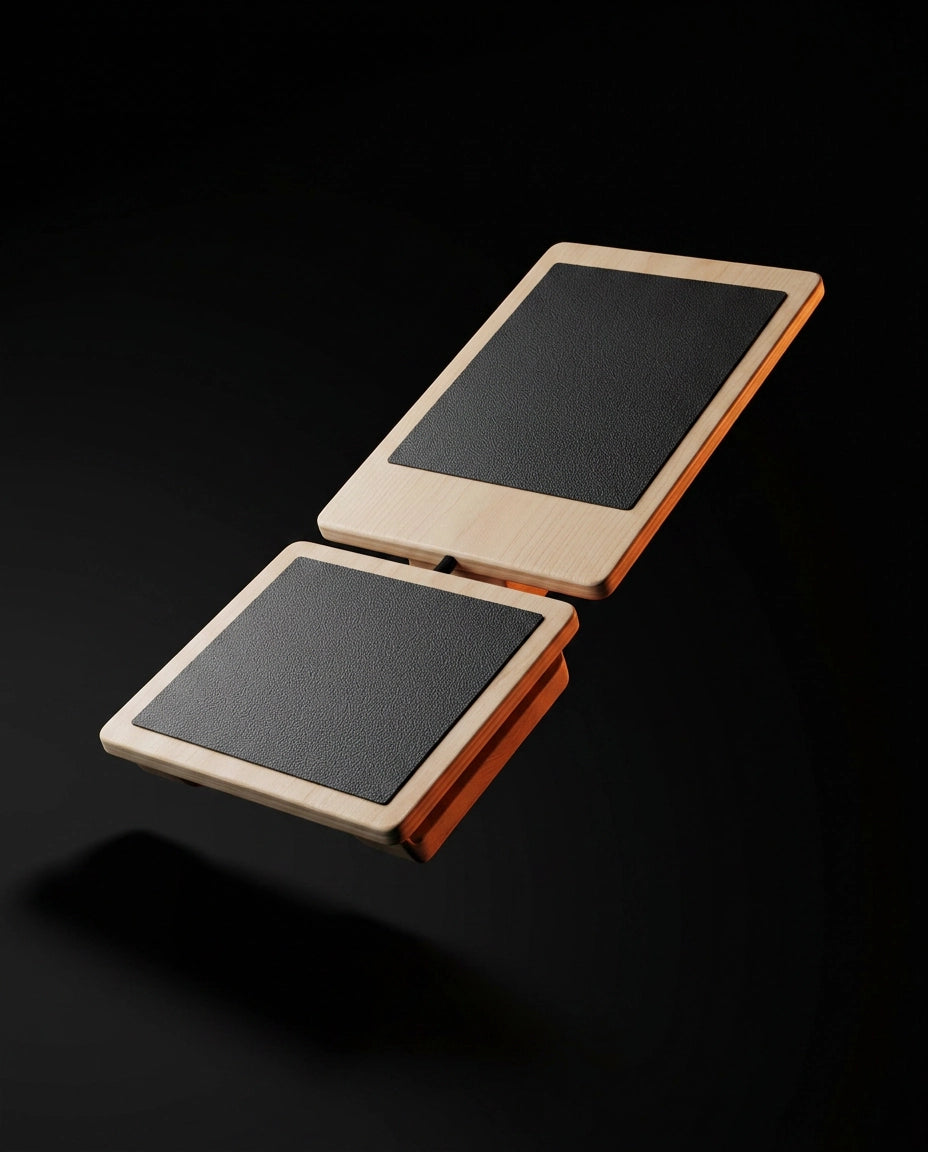 Planche d'équilibre en bois – renforcez vos chevilles et travaillez votre équilibre pour le sport et le quotidien – image du produit 11