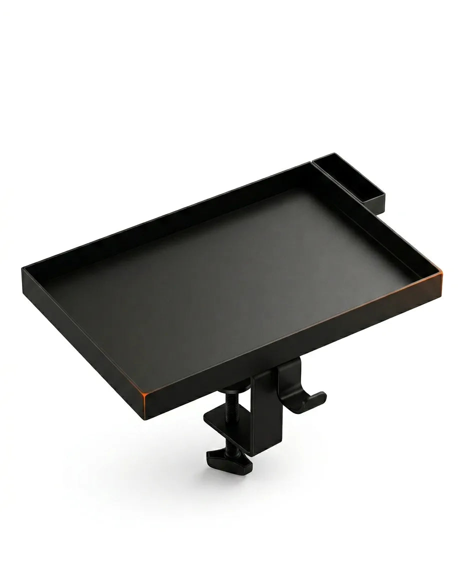 Clip-On Bed Tray – Space-Saving Shelf for Laptop, Phone and Drinks – product image 1