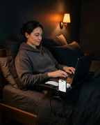 Clip-On Bed Tray – Space-Saving Shelf for Laptop, Phone and Drinks – product image 3